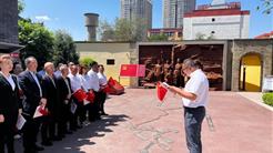 企業資訊｜新旅建設公司參觀中國(guó)工農紅軍西路軍總支隊紀念館